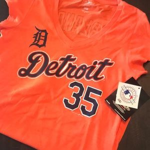 🧡💙 Detroit Tigers #35 VERLANDER T-shirt